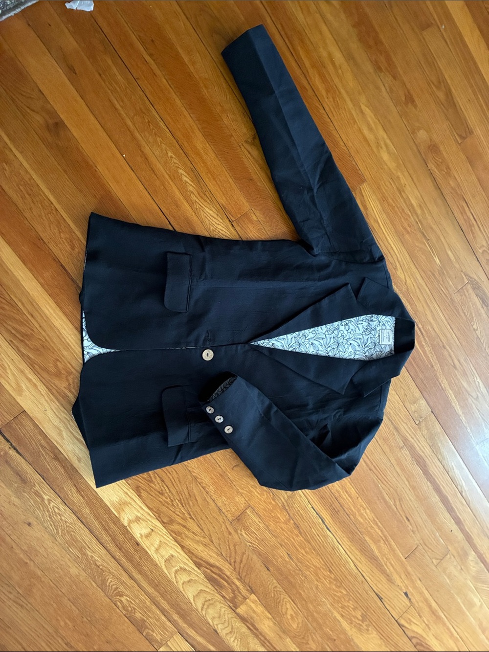 Classic Black Women's Blazer - Tailored Suit Jacket